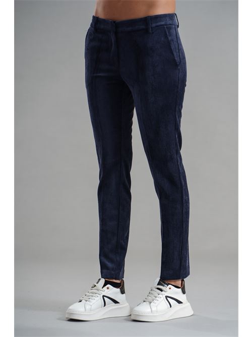 Pantalone in velluto elmas phil | 011121BLU